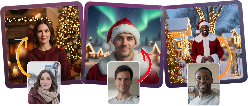 Generate AI Christmas photos