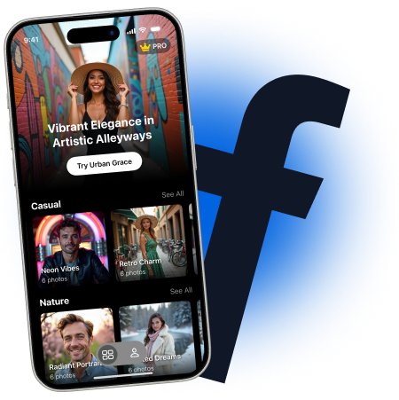 Get the best results for your AI Facebook portraits