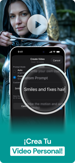 Crea un video con IA a partir de una foto