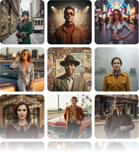 Vintage & costume-inspired looks