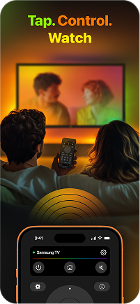 Control TV with touch gestures