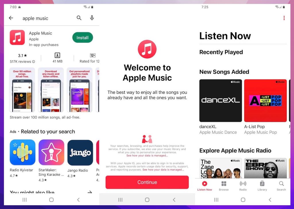 Apple Music app