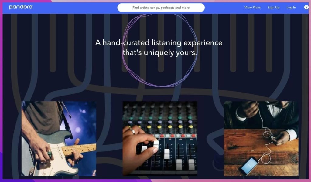 Pandora app