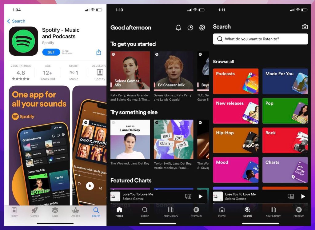 Spotify app