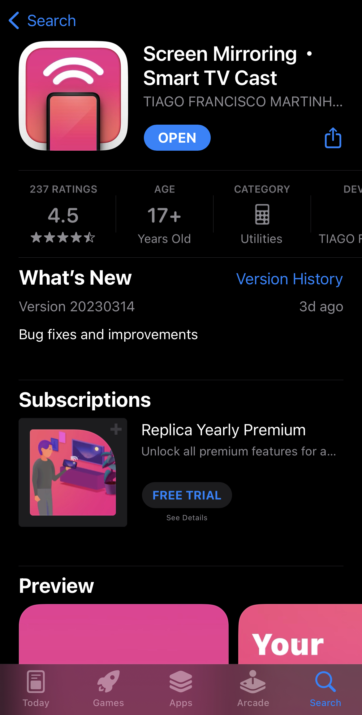Replica・Screen Mirroring・Cast app on the App Store