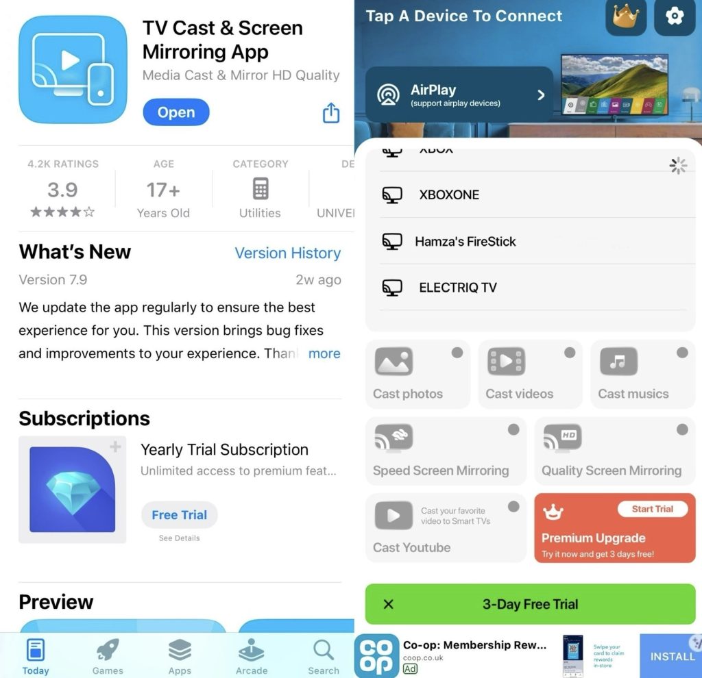 Mirror your iPhone with TV Cast & Screen Mirroring App Mirror your iPhone with TV Cast & Screen Mirroring App