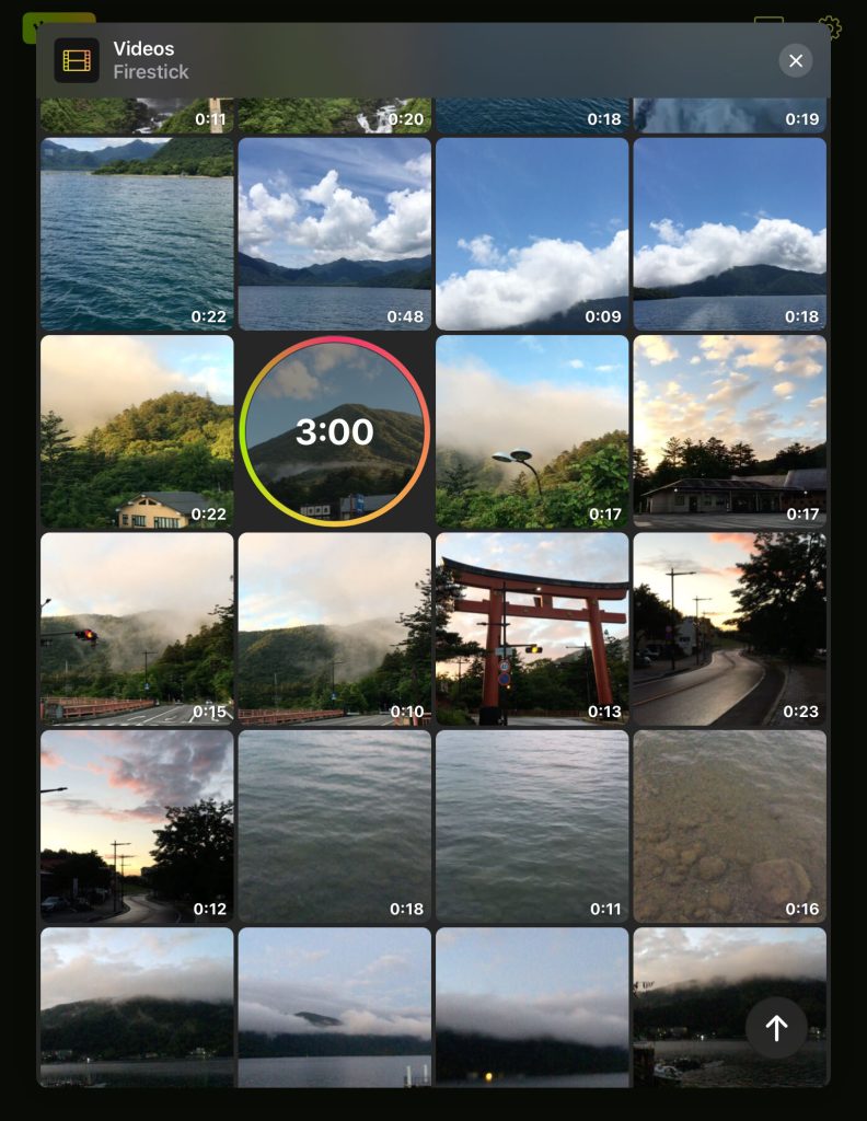Tap on the selected video on iPad for casting via DoCast Tap on the selected video on iPad for casting via DoCast
