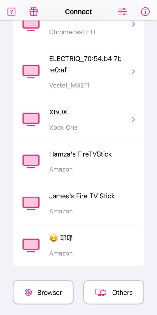 Tap on your Firestick in Replica