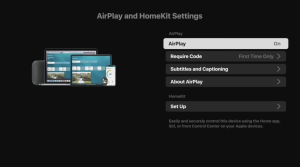 Enable the AirPlay option on Roku TV