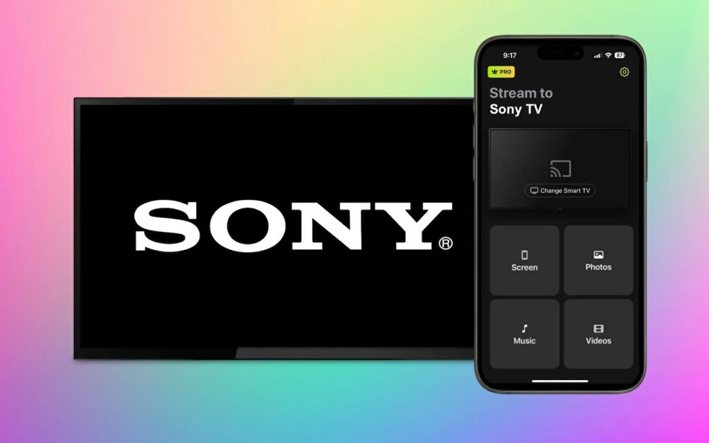 How to Screen Mirror iPhone to Sony TV: Wireless & Wired Options