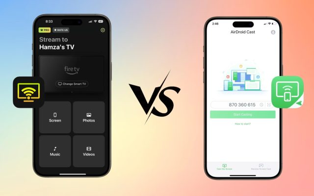 DoCast vs AirDroid Cast