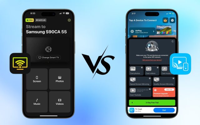 DoCast vs TV Cast & Screen Mirroring App