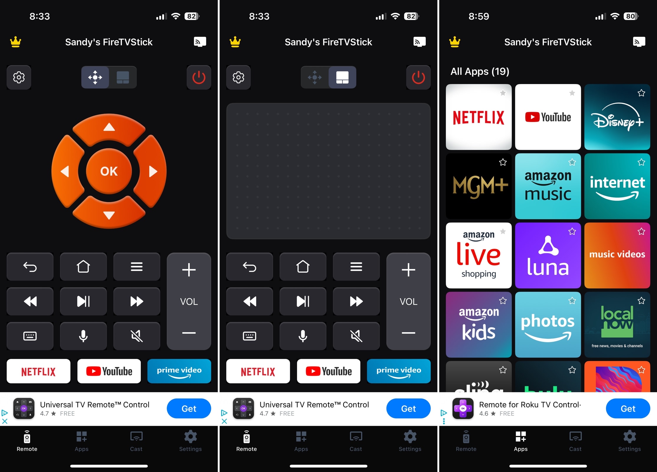 TV Remote - Universal Control app on the iPhone TV Remote - Universal Control app on the iPhone