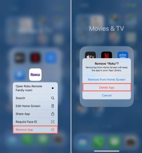 Reinstalling The Roku App on iPhone Reinstalling The Roku App on iPhone