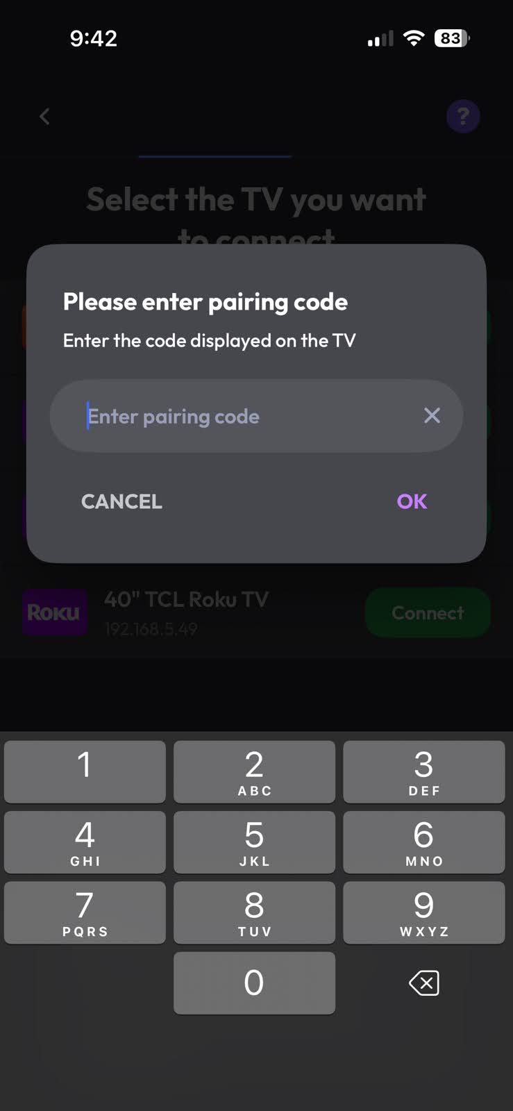 Enter the pairing code in TV Remote, Universal Remote Enter the pairing code in TV Remote, Universal Remote