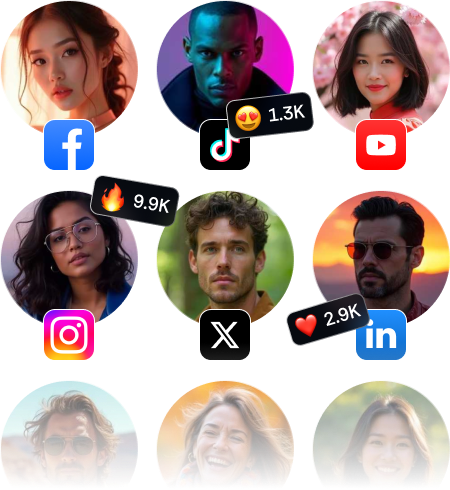 Neon aesthetic headshots for LinkedIn, portfolios, and creator pages
